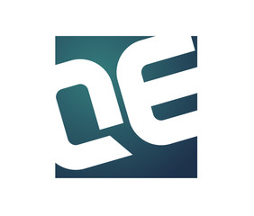 QE Initial Logo for your startup venture