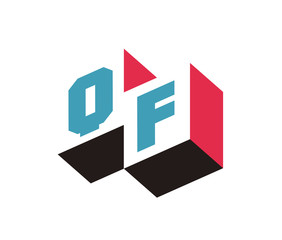 QF Initial Logo for your startup venture
