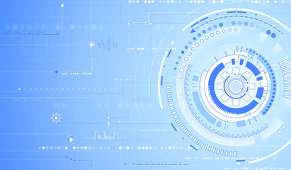 Obraz premium tech background