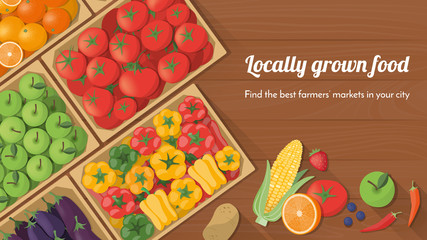 Locally grown food
