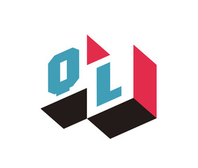 Fototapeta premium QL Initial Logo for your startup venture