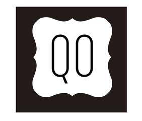 QO Initial Logo for your startup venture