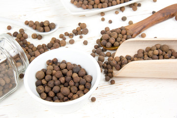 Allspice Seed Heaps