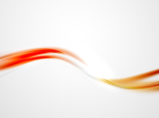 Vector blurred wave abstract template