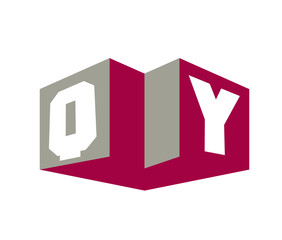 Fototapeta premium QY Initial Logo for your startup venture