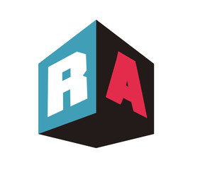 RA Initial Logo for your startup venture