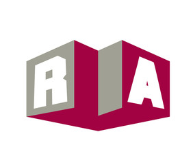 RA Initial Logo for your startup venture