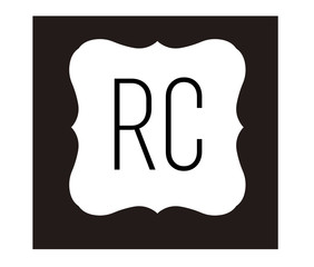 RC Initial Logo for your startup venture