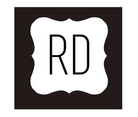 RD Initial Logo for your startup venture