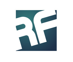 RF Initial Logo for your startup venture