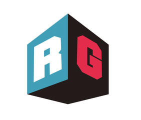 RG Initial Logo for your startup venture