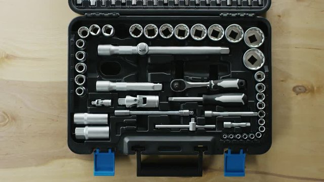 man open the toolbox