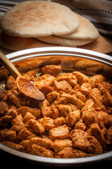 Pieces of fried chicken.