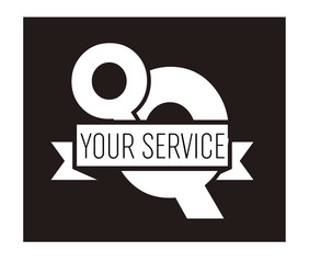 QQ Initial Logo for your startup venture