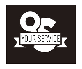 QS Initial Logo for your startup venture