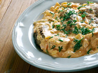 Ukrainian meat dish
