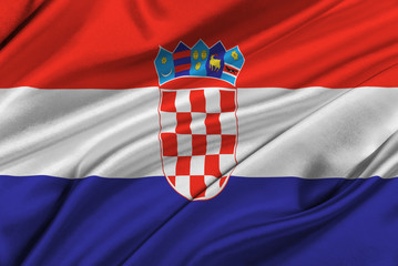 Flag of Croatia.
