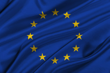 Flag of Europe Union.