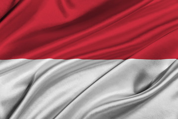 Flag of Indonesia.