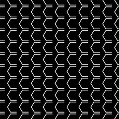 Seamless black and white vector background with abstract geometric shapes. Print. Cloth design, wallpaper.