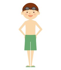 男の子　水着　全身B