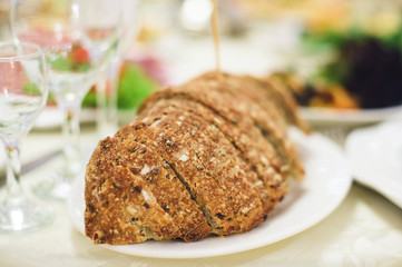 Bread Cut on Slices