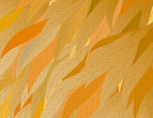 Fototapeta na wymiar background-leaves. vector illustration.