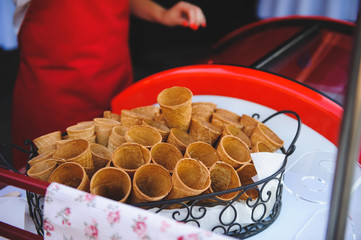 Cake Cones for Ice Cream