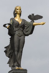 Monument of Saint Sofia in Sofia, Bulgaria