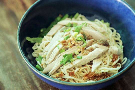 Chinese vermicelli with chicken recipe.