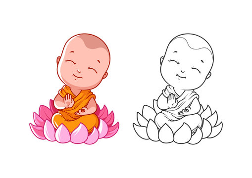 Buddha Cartoon Images – Browse 17,606 Stock Photos, Vectors, and Video |  Adobe Stock
