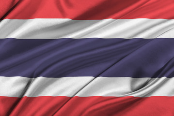 Flag of Thailand.