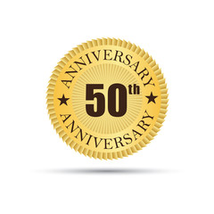 50 years anniversary logo
