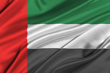 Fototapeta premium Flag of United Arab Emirates