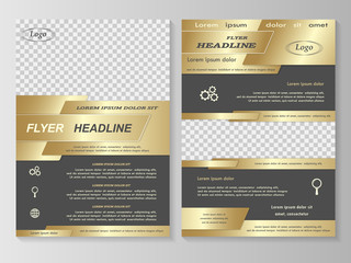 Business brochure or cover