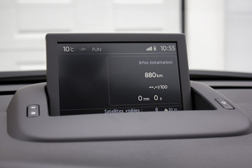 ordinateur de bord voiture