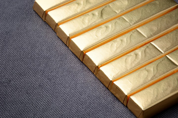 Gold wrap chocolate candy