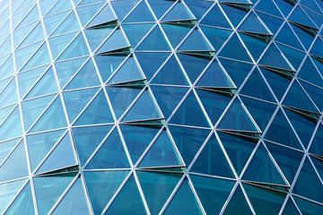 Highrise glass facade