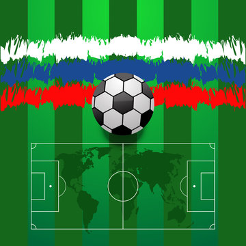 Abstract football background eps 10 vector illustration