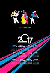 jazz and blues calendar 2017