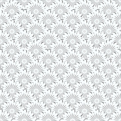 Seamless abstract hand-drawn pattern
