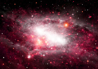 galaxy in a free space
