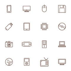 Technology Icon Set