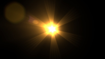 Obraz premium Lens flare 8K