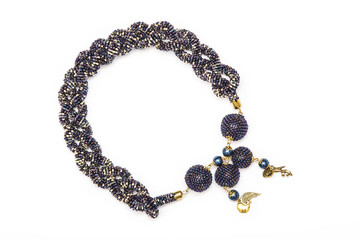 Violate crochet rope braided