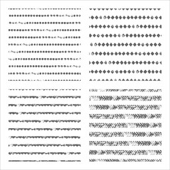Collection of grunge patterns