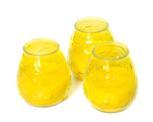 citronella candle in studio