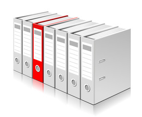Choosing the right folder with documents