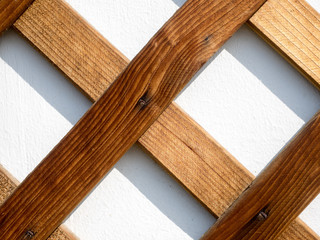 Decorative wooden wall