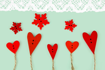 Post card for the Valentine.